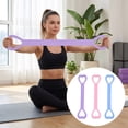 thumbnail image 5 of Set de Bandas de Resistencia con Mangos, Paquete de 3, Bandas Elásticas Portátiles para Brazos, Espalda, Hombros, Yoga, Pilates y Rehabilitación, 5 of 5