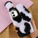 thumbnail image 4 of 1pc Fluffy Decorative Funda Teléfono Peluche Cubierta Teléfono Compatible Para Iphone 12 Mini, 4 of 6
