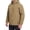 02-Khaki, variant on Iceglad Men's Windbreaker, Cotton Jacket, Zip-Up Jacket, Sports Windbreaker, With Pockets, Durable Style