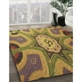 thumbnail image 2 of Ahgly Company Indoor Square Patterned Saddle Brown Area Rugs, 6' Square, 2 of 6