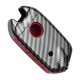 thumbnail image 2 of Kenally Mando a distancia de fibra de carbono para coche, protector elegante antideslizante para mando a distancia automotriz, reemplazo de Automoción decorativa y accesorios, 2 of 6