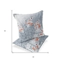 thumbnail image 3 of HomeRoots 535830 16 x 16 in. Peacock Indoor & Outdoor Throw Pillow, Blue & Gray - Set of 2, 3 of 4