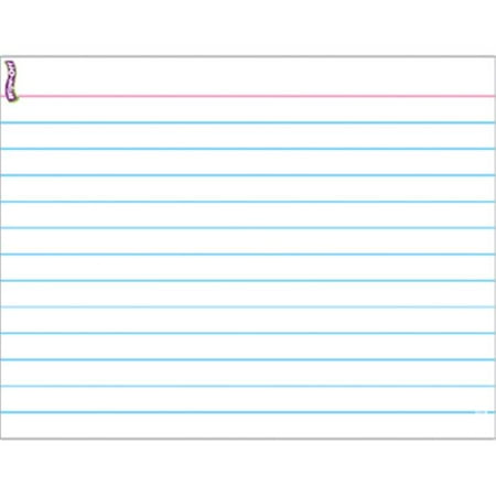 Inc. Index Card Wipe Off Chart 17X22