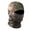 Forest Camo, variant on Balaclava Face Mask - Unisex - Black