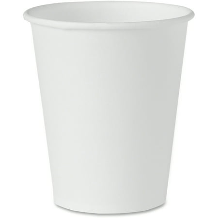 Solo, SCC4042050, Eco-Forward Treated Paper Water Cups, 100 / Pack, White