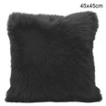 thumbnail image 1 of Funda de almohada mullida, funda de cojín de felpa larga y suave, funda de almohada decorativa para sofá, sofá, cama, silla, 45x45cm Scienceny LF0207-22B, 1 of 7