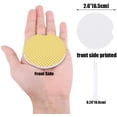 thumbnail image 2 of FMSHPON Geometric Dot Pattern White and Yellow Set of 6 Car Coaster for Drinks, Absorbent Ceramic Stone Coasters Cup Mat with Cork Base for Home Kitchen Room Coffee Table Bar Decor, 2 of 5