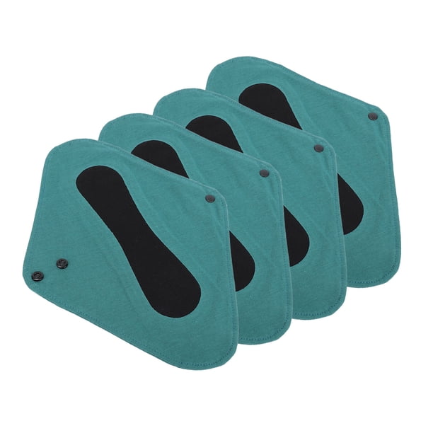Almohadillas Menstruales Lavables, Alta Absorbencia, 4 Piezas, Protectores De Bragas Reutilizables Fáciles De Usar Para Mujeres Para Uso Diario