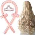 thumbnail image 1 of Diadema para rizos sin calor WEIHJMXG Kit perezoso rosa, 1 of 5