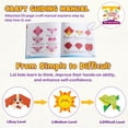 thumbnail image 3 of Kit de papel de origami Pigipigi Kids Craft para niños de 5 a 8 a 12 años, 3 of 9