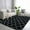 08-Black Diamond Check, variant on OldPAPA Soft Fluffy Area Rug Modern Shaggy Bedroom Rugs for Kids Room Nursery Rug Floor Carpets, 3'x 5'