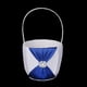 thumbnail image 4 of Bearachild Elegant Satin Crystal Wedding Ceremony Party Girl White Blue Flower Basket Kits de decoración para fiestas, 4 of 6
