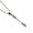 Silver, variant on Men's Stainless Steel Vintage Sun Wukong Monkey King Golden Cudgel Lucky Pendant Necklace Gold