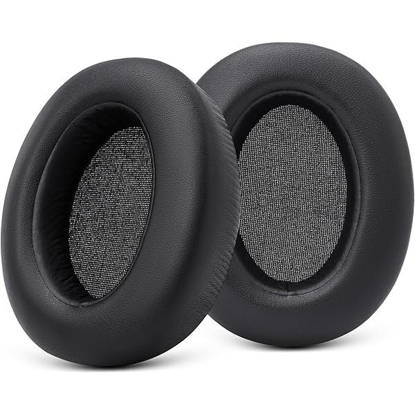 wonima02 Ear Pads Replacement for Sony WH-XB910N Extra Bass Headphones, Earpads Ear Cushions with Protein Leather Noise Isolation Memory Foam (Black)