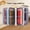 Gray, variant on High Capacity Zipper Pens Pencil Case- Multi-Functional Stationery Pencil Pouch 72 Slots Colored Pencil Case Portable Pencil Bags(Red)