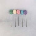 thumbnail image 5 of 20Pcs Easter Foam Eggs Handicraft Cake Stake Ornament Supplies for Festival Holiday Party Background Decor, 5 of 9