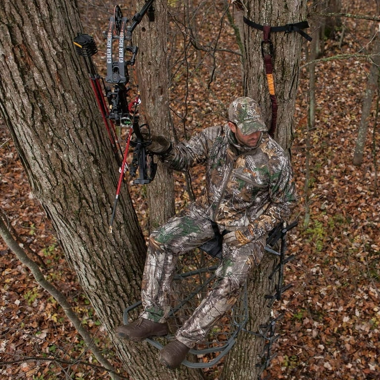 Hawk Helium Kickback LVL Deer Hunting Tree Stand, Lightest Steel