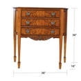 thumbnail image 2 of Small Burled Sideboard, 2 of 12