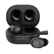 JLab JBuds Mini True Wireless Earbuds, Be Aware Audio, Bluetooth, IP55, Black