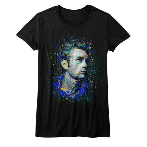 James Dean Icons Fishy Juniors Short Sleeve T Shirt