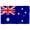 Polyester, variant on Anley Fly Breeze 3x5 Foot Australia Flag - Australian National Flags Polyester with Brass Grommets