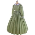 thumbnail image 3 of Women's Civil War Dress Victorian Dickens Costume1860s Civil War Ball Gown Southern Belle Costume, 3 of 7