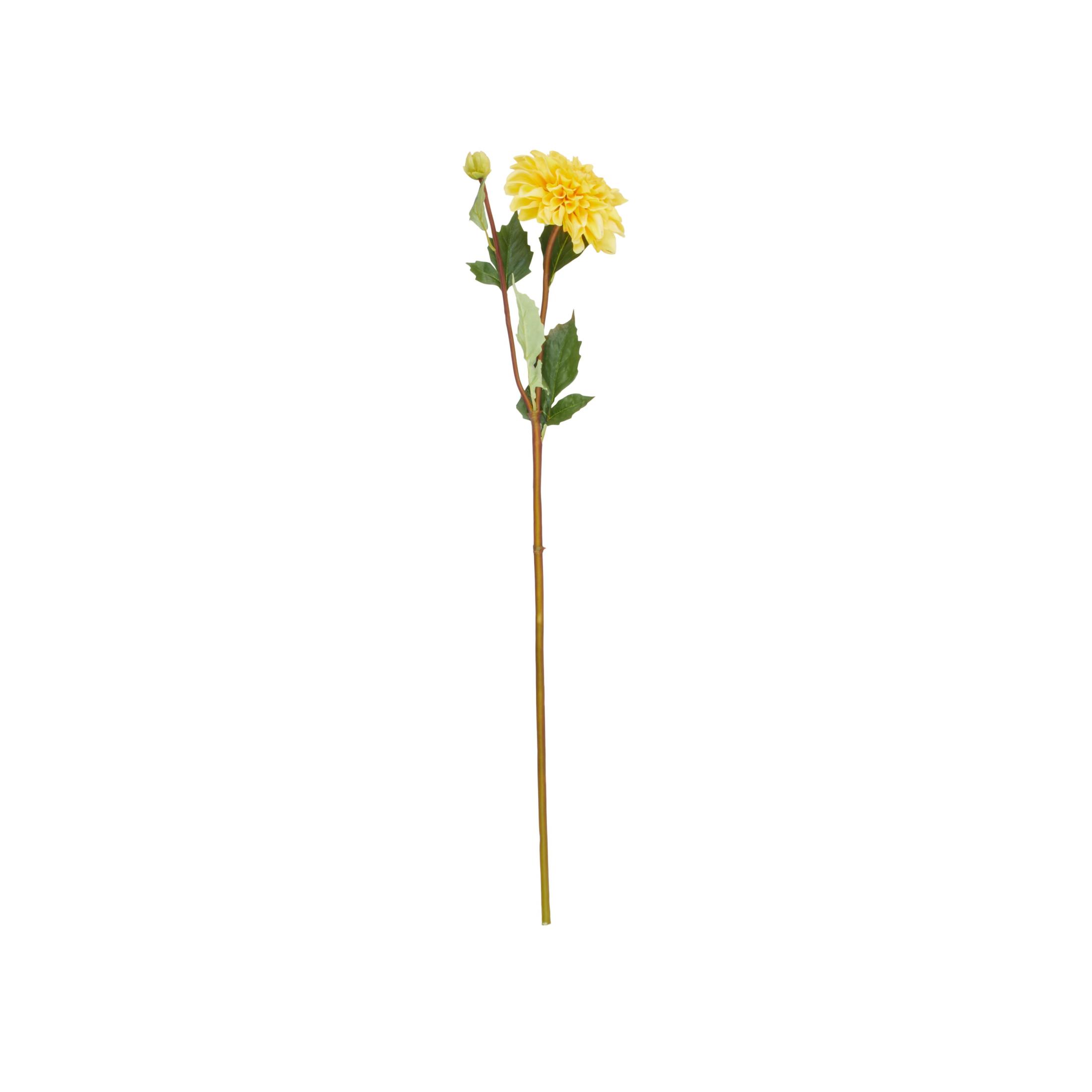 30" Plastic Floral Tall Dahlia Artificial Flower Stem, by DecMode (8 Count)