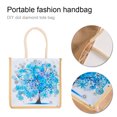 thumbnail image 3 of Bolso 5D Bolsas Almacenamiento Compras Lino Invierno DIY (GT5018), 3 of 8