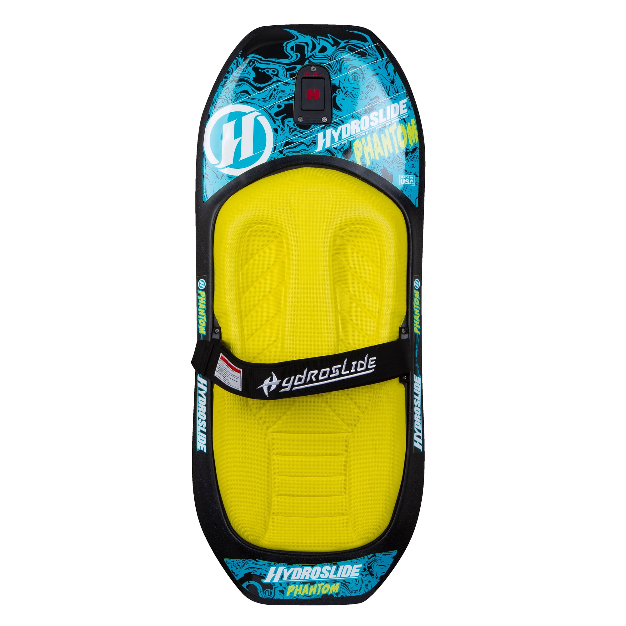 Hydroslide 2019 Phantom 52 Inch Surfing Tow Behind Kneeboard Wakeboard