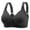 Black, variant on Ahuyic Summer Womens Bras,Plus Size Bras for Women,Women's Solid Color Steel Ring Oversized Gathering Underwear Daily Bra