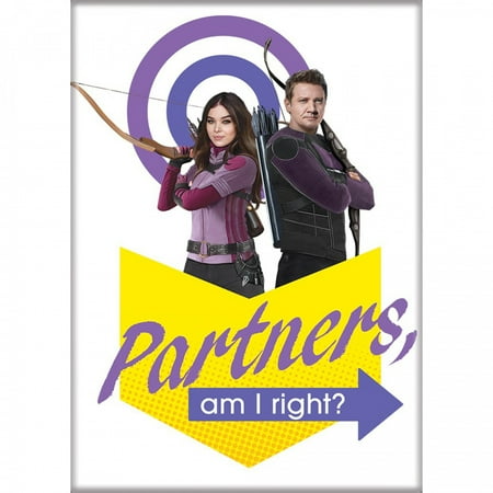 

Marvel Studios Hawkeye Series Partners Am I Right Magnet