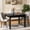 Black, variant on Fnova 39.4" Square Farmhouse Dining Table, 4-Seater Wood Coffee Table, Modern Kitchen Table with Solid Wood Legs, for Dining Room(Chairs Not Included)