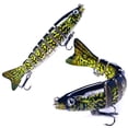 thumbnail image 1 of Cebo de múltiples secciones Luya, pez de 12,8 cm y 18 g, cebo duro de simulación, microobjeto, cebo falso para cazón Luya, pesca en el mar, 1 of 6