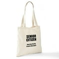 thumbnail image 6 of CafePress - Senior Citizen Tote Bag - Unisex Canvas Tote Bag, Beige, 1-Piece, 6 of 6