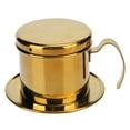 thumbnail image 4 of Coffee Maker Pot, Stainless Steel Coffee Pot, Durable Office For Home Gold, 4 of 8