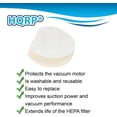 thumbnail image 5 of HQRP 2-pack Foam & Felt Filter Kit for Shark Rotator XFF400 Replacement fits Shark Rotator Professional NV400 series Upright Vacuum Cleaners, 5 of 7