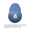 thumbnail image 2 of Hole Puncher Cards Labor-saving Photo Album Handmade Decoration Tool Accessories Easy and Fast Manual Tools Consistent Design christmas tree, 2 of 6
