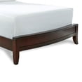 thumbnail image 5 of Kyle Soild Wood Low Profile Full Bed with Sleigh Headboard Cherry Brown, 5 of 5