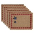 thumbnail image 1 of Design Imports Variegated Light Blue Fringe Placemat Set of 6, 1 of 4