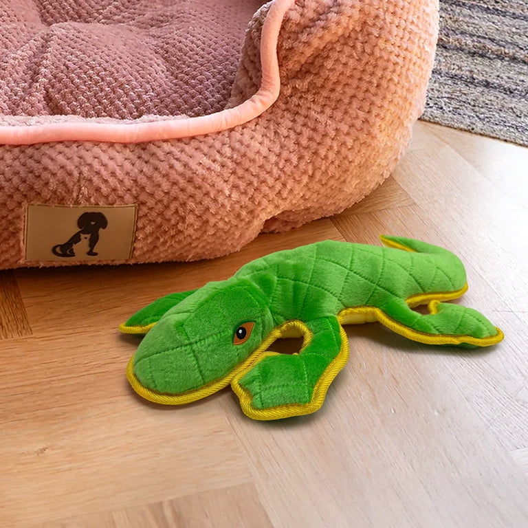 Vibrant Life Tough Buddy Iguana Dog Toy, Chew Level 4 - Walmart.com