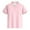 Pink, variant on LYHaoo Kids Boys Girls Short Sleeve Summer Casual Striped Gentleman Tops Teen Holiday Shirts T Shirt With Pocket Comfort Stretch Sizes 3-4 Years Green