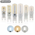 thumbnail image 2 of Bombillas LED G9 regulables, focos de 220V, 110V, lámparas de araña brillantes para el hogar, 3W, 5W, 7W, reemplaza 30W, 40W, ampolla halógena, 3 uds., 2 of 4