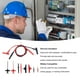 thumbnail image 3 of Sonda De Prueba De Multímetro, Kit De Sonda De Prueba De Multímetro Aislamiento De Silicona Universal Para Medición Eléctrica, 3 of 7