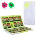 thumbnail image 1 of Game Card Storage Case for Nintendo Switch with 2 Joystick Keycaps, 24 SD Card Slots, 1 of 7