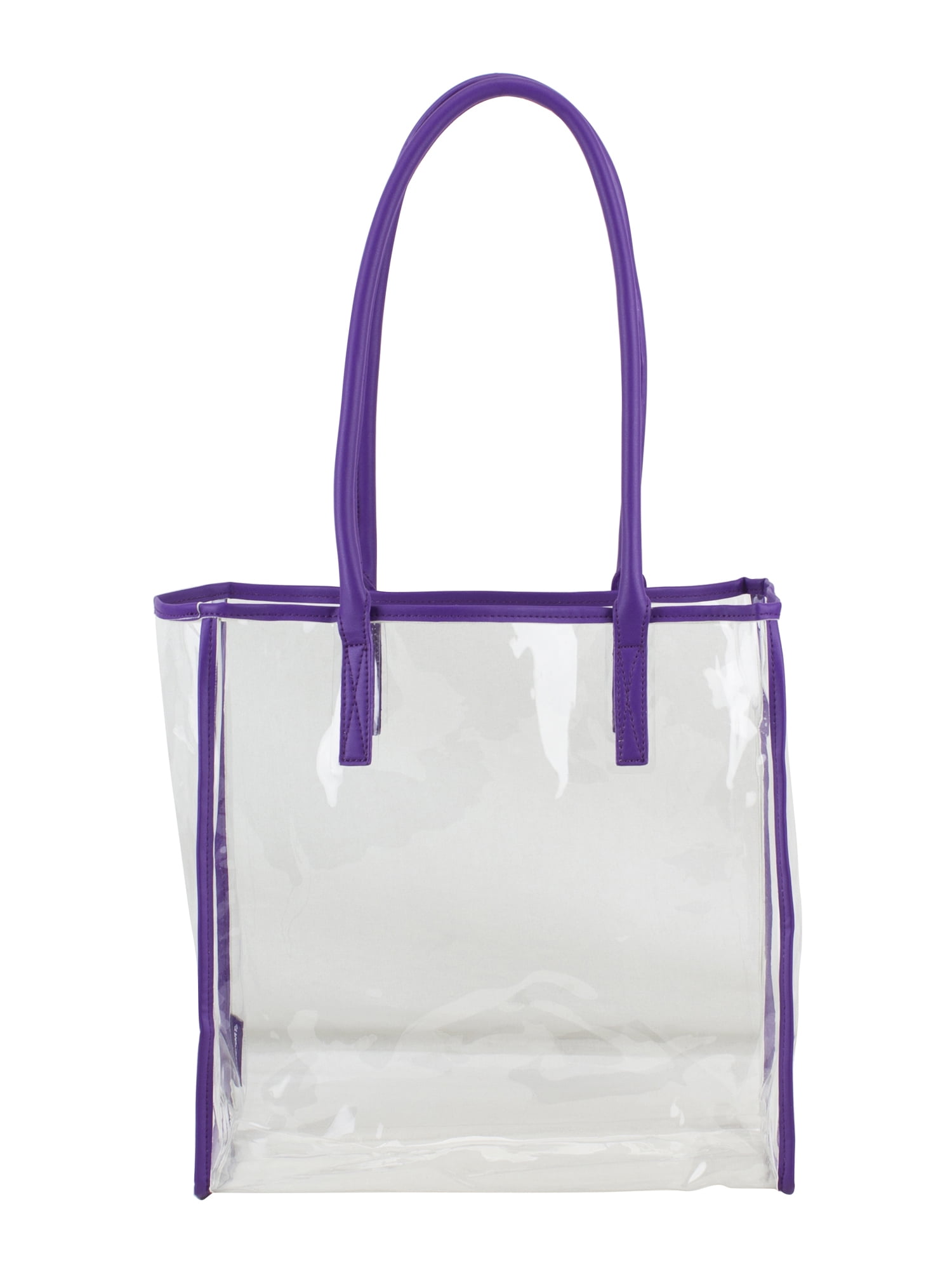Eastsport Clear All-Purpose Security Tote, Purple