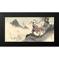 thumbnail image 2 of Toshikata, Mizuno 18x11 Black Modern Framed Museum Art Print Titled - Kato Kiyomasa destroying the palace of Orankai, 2 of 5