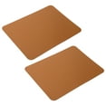 thumbnail image 3 of 2x Mouse Pad Minimalist, Double Sided Mouse Pad PVC Leather PVC Leather  Texture, Portable Desk Mat 27 X 21cm for, 3 of 8