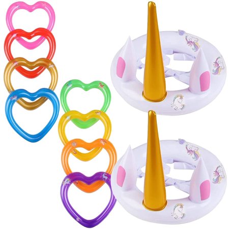 10 Jouets Gonflables Cactus Anneau - Jeu De Lancer Piscine/Plage | Fiesta Mexicaine
