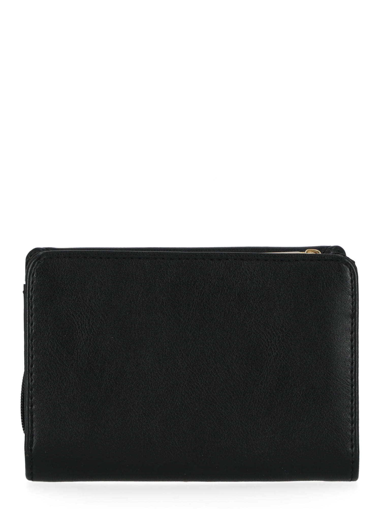 Time and Tru Women's Tessa Indexer Wallet, Black