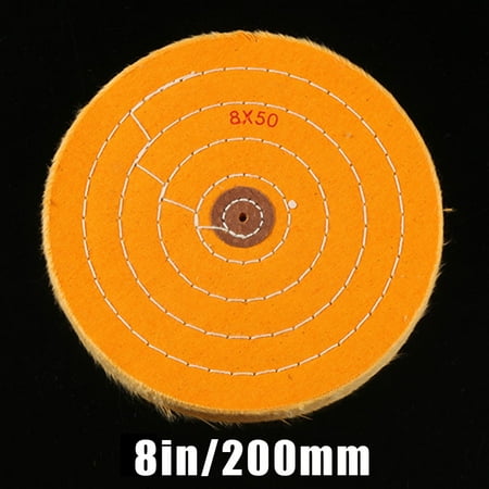

4mm Hole Dia 3-8inch Cotton Lint Cloth Polishing Wheel for Gold Silver Jewelry